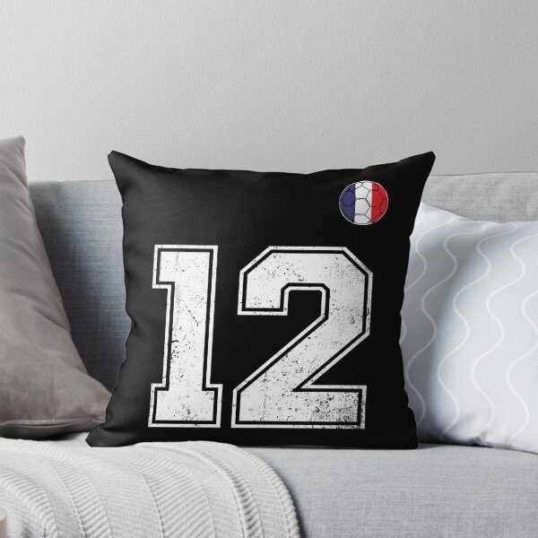 Item preview, Soccer player Jersey number 12 France Flag designed and sold by LiviuGligoros.