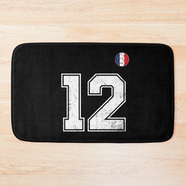 Item preview, Soccer player Jersey number 12 France Flag designed and sold by LiviuGligoros.