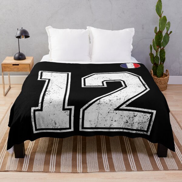 Item preview, Soccer player Jersey number 12 France Flag designed and sold by LiviuGligoros.