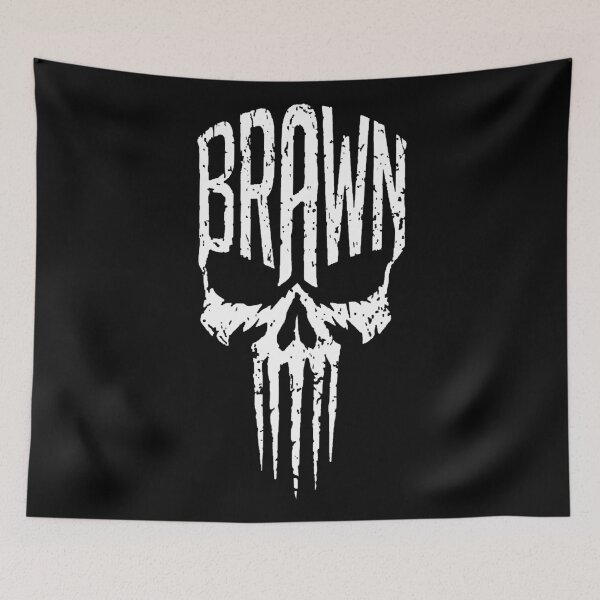 Item preview, Brawn in Skull Design designed and sold by flexkrauser.