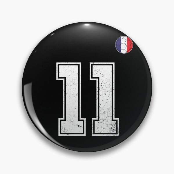 Item preview, Soccer player Jersey number 11 France Flag designed and sold by LiviuGligoros.