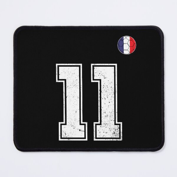 Item preview, Soccer player Jersey number 11 France Flag designed and sold by LiviuGligoros.