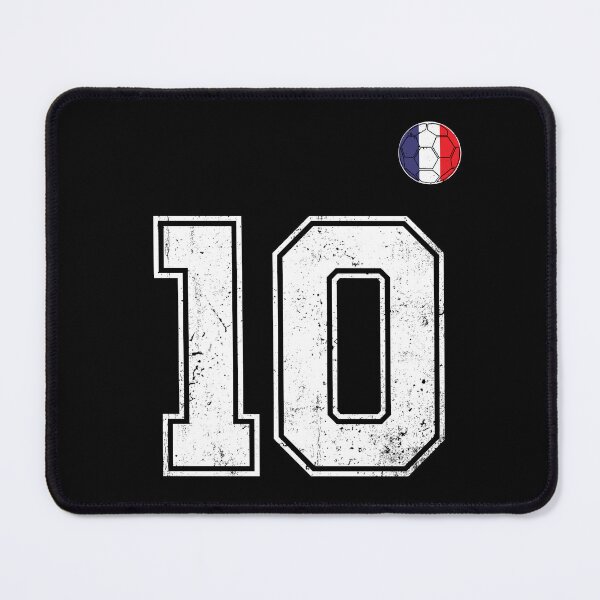 Item preview, Soccer player Jersey number 10 France Flag designed and sold by LiviuGligoros.