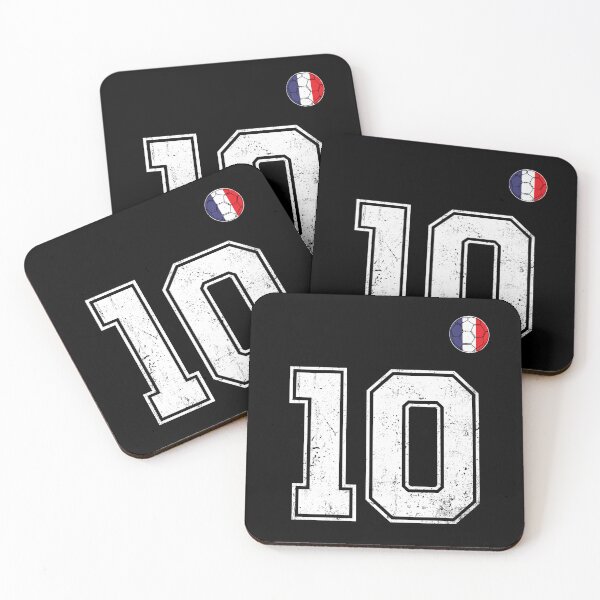 Item preview, Soccer player Jersey number 10 France Flag designed and sold by LiviuGligoros.