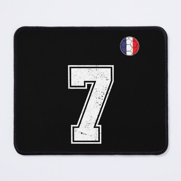 Item preview, Soccer player Jersey number 7 France Flag designed and sold by LiviuGligoros.