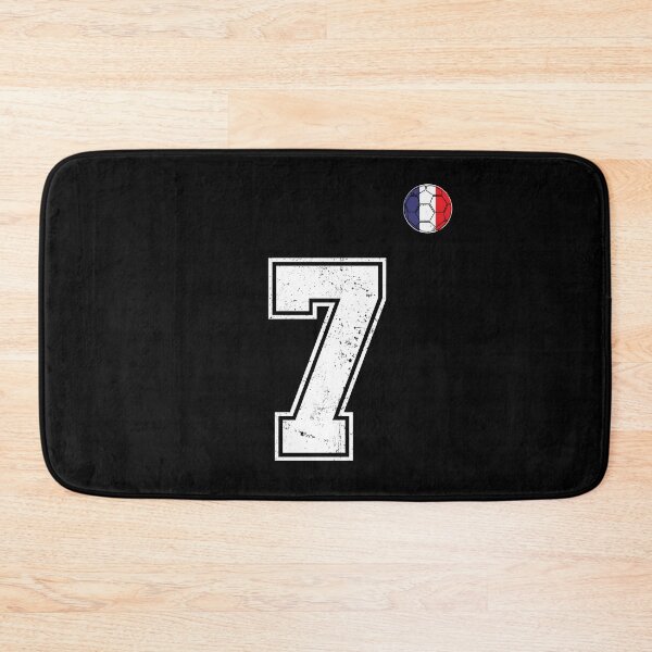 Item preview, Soccer player Jersey number 7 France Flag designed and sold by LiviuGligoros.