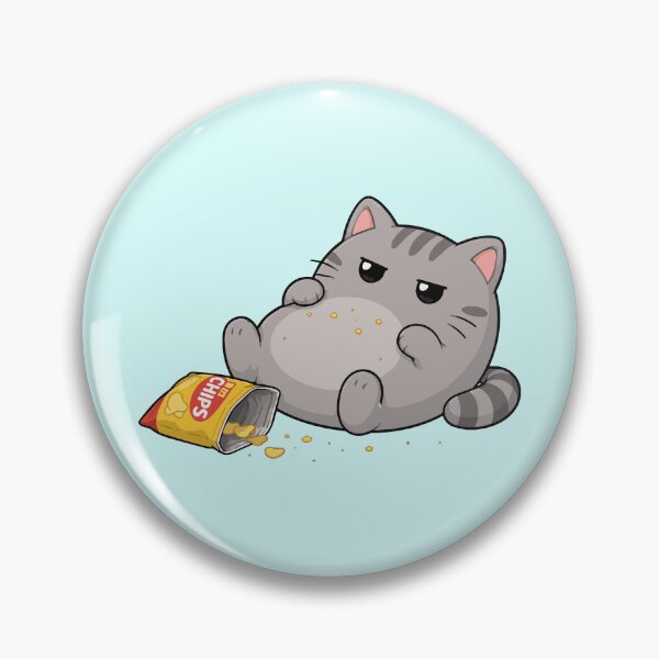 Item preview, Feelin' Chonky - Annoyed Kitty designed and sold by Vanilla-Girl.