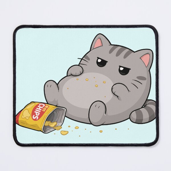 Item preview, Feelin' Chonky - Annoyed Kitty designed and sold by Vanilla-Girl.