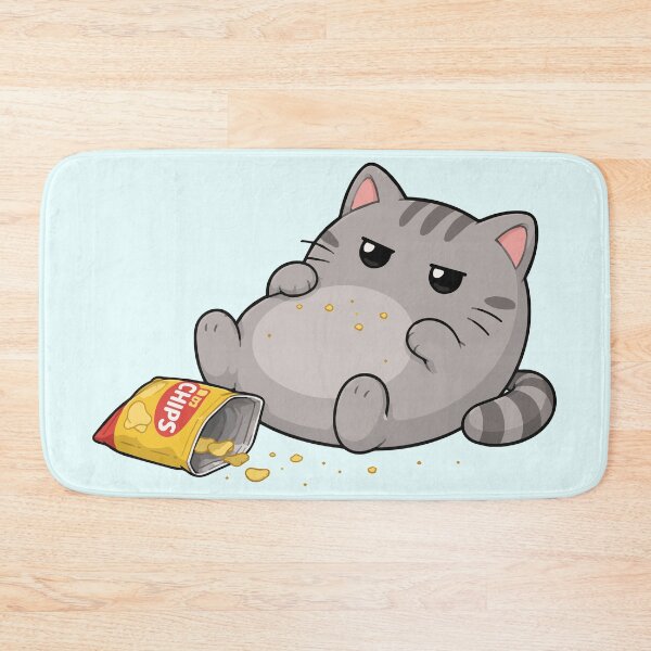 Item preview, Feelin' Chonky - Annoyed Kitty designed and sold by Vanilla-Girl.
