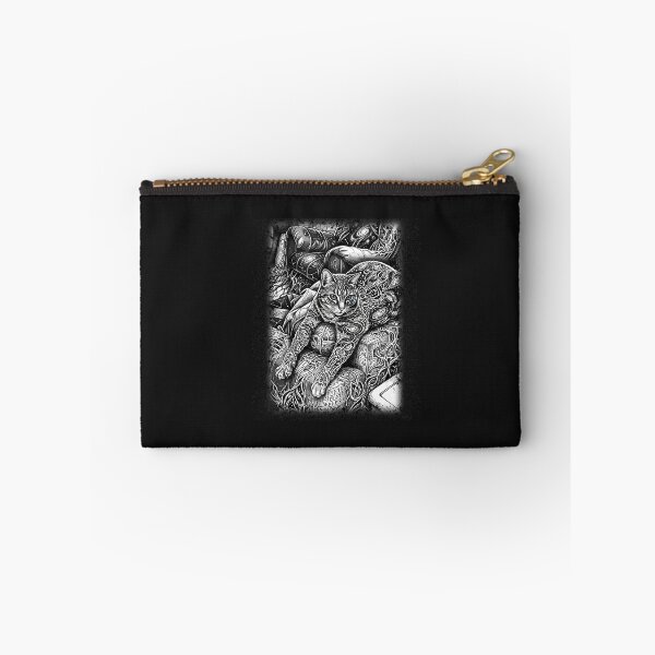 Item preview, Dark Psychedelic Cat Graphic Surrealism Goth designed and sold by FrankIsabel.
