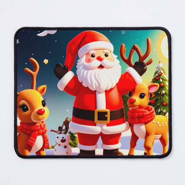 Item preview, Deep colors Santa reindeer with dove love designed and sold by Jsw-speedartja.