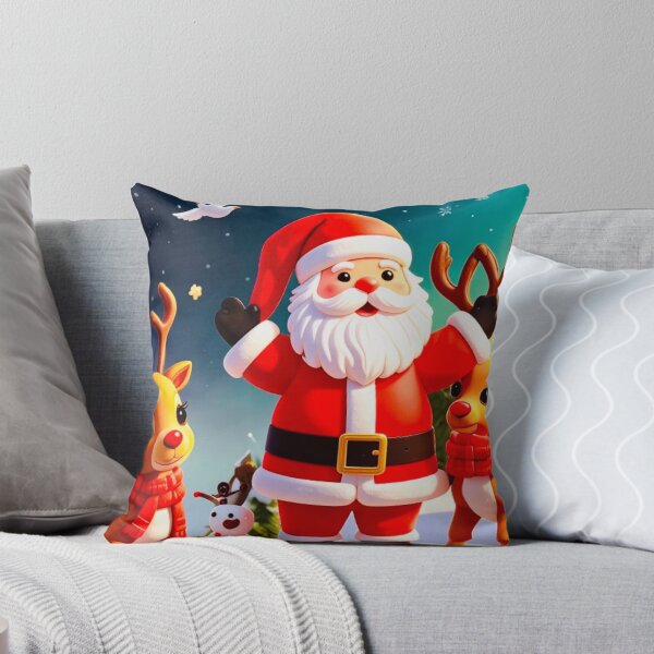 Item preview, Deep colors Santa reindeer with dove love designed and sold by Jsw-speedartja.