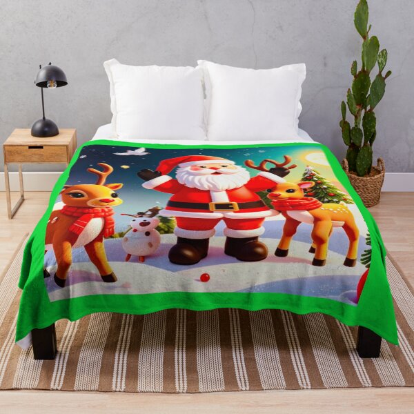 Item preview, Deep colors Santa reindeer with dove love designed and sold by Jsw-speedartja.