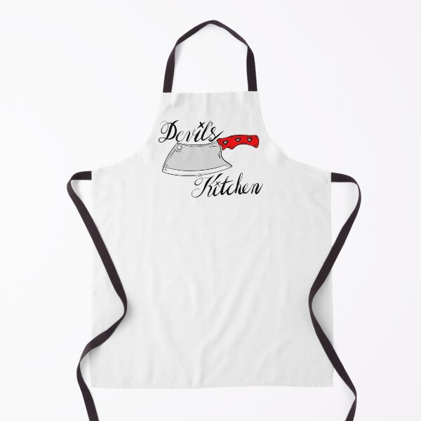 Item preview, Devil's Kitchen Meat Cleaver - Cartoon Chef Knife Design designed and sold by XnakedartistX.