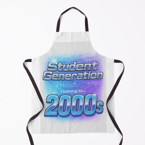 Item preview, Student Generation T-Shirt – 2000s Decade Back Print designed and sold by Artist-shirt12.