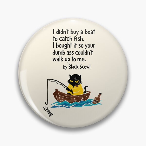 Item preview, Introvert Fishing Cat Humor designed and sold by IAPICTURE.