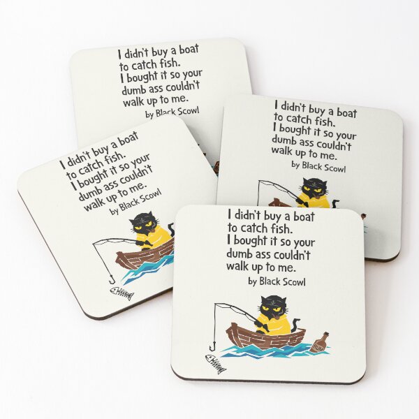Item preview, Introvert Fishing Cat Humor designed and sold by IAPICTURE.