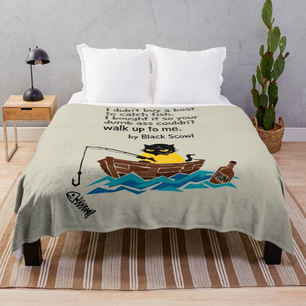 Item preview, Introvert Fishing Cat Humor designed and sold by IAPICTURE.