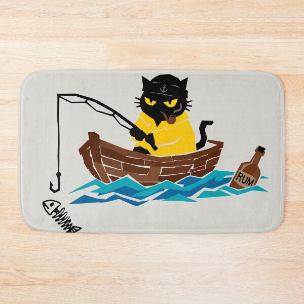 Item preview, Introvert Fishing Cat Humor designed and sold by IAPICTURE.
