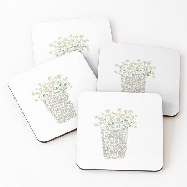 Item preview, Flower basket designed and sold by rachelsillust.