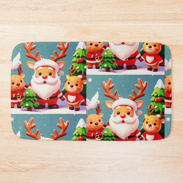 Item preview, Deep colors Santa reindeer with dove love designed and sold by Jsw-speedartja.