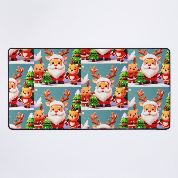 Item preview, Deep colors Santa reindeer with dove love designed and sold by Jsw-speedartja.