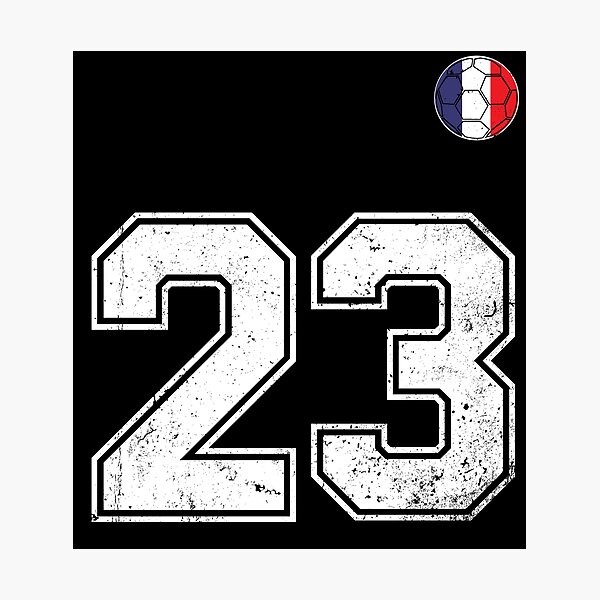 Item preview, Soccer player Jersey number 23 France Flag designed and sold by LiviuGligoros.