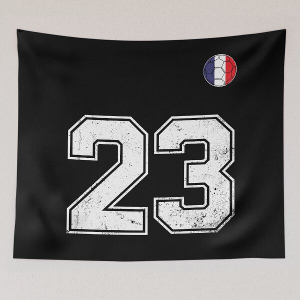Item preview, Soccer player Jersey number 23 France Flag designed and sold by LiviuGligoros.