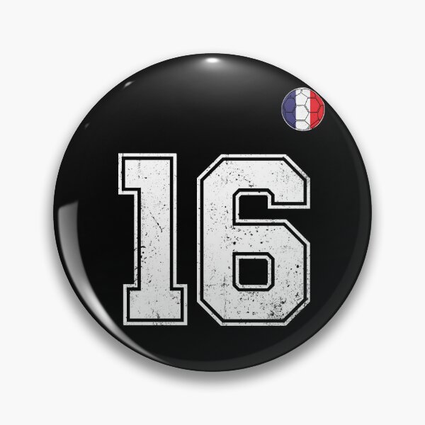 Item preview, Soccer player Jersey number 16 France Flag designed and sold by LiviuGligoros.