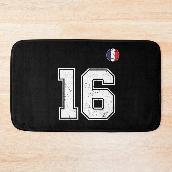 Item preview, Soccer player Jersey number 16 France Flag designed and sold by LiviuGligoros.