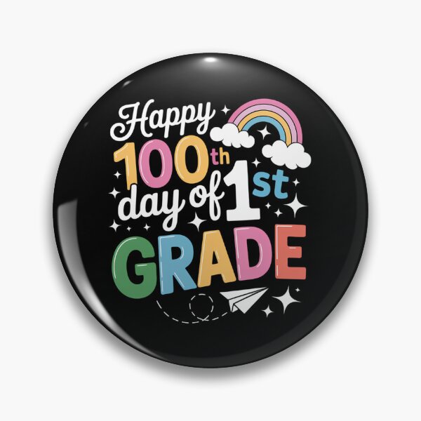 Item preview, Happy 100th Day of 1st Grade School 100th Day Celebration designed and sold by SapfireStuArt.