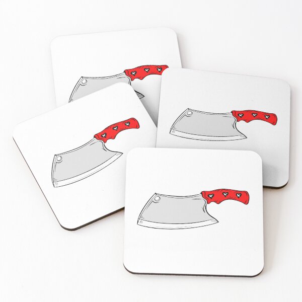 Item preview, Devil's Kitchen Meat Cleaver - Cartoon Chef Knife Design designed and sold by XnakedartistX.