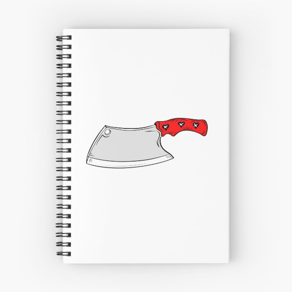 Item preview, Devil's Kitchen Meat Cleaver - Cartoon Chef Knife Design designed and sold by XnakedartistX.