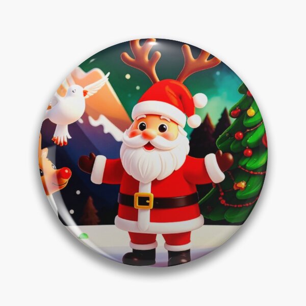 Item preview, Deep colors Santa reindeer with dove love designed and sold by Jsw-speedartja.