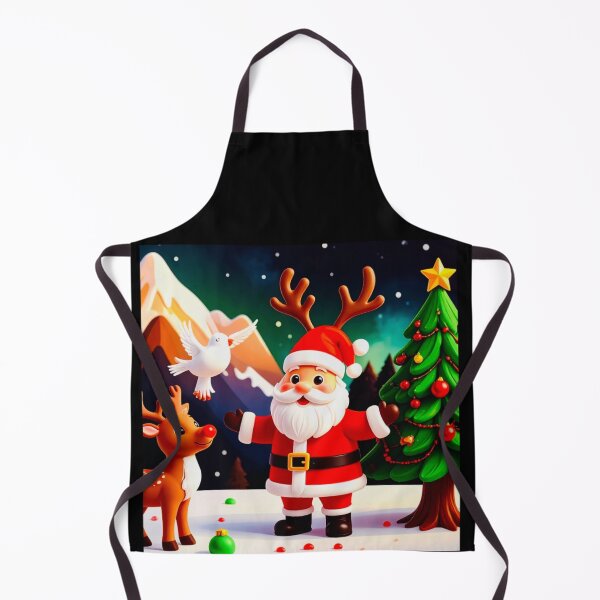Item preview, Deep colors Santa reindeer with dove love designed and sold by Jsw-speedartja.