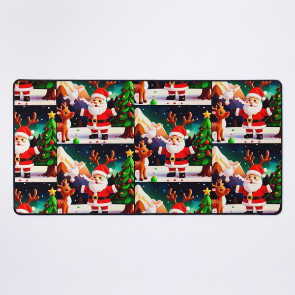 Item preview, Deep colors Santa reindeer with dove love designed and sold by Jsw-speedartja.