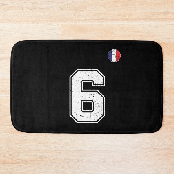 Item preview, Soccer player Jersey number 6 France Flag designed and sold by LiviuGligoros.
