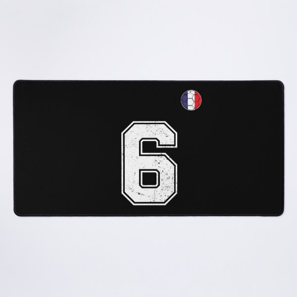 Item preview, Soccer player Jersey number 6 France Flag designed and sold by LiviuGligoros.