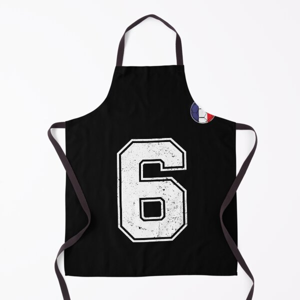 Item preview, Soccer player Jersey number 6 France Flag designed and sold by LiviuGligoros.