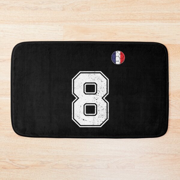 Item preview, Soccer player Jersey number 8 France Flag designed and sold by LiviuGligoros.
