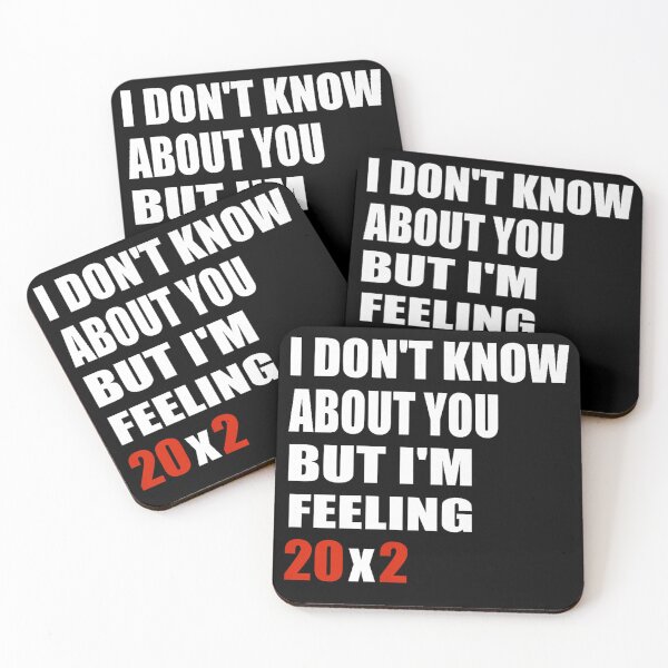 Item preview, I don't know about you but i'm feeling 20x2 40th birthday  designed and sold by mariazin.