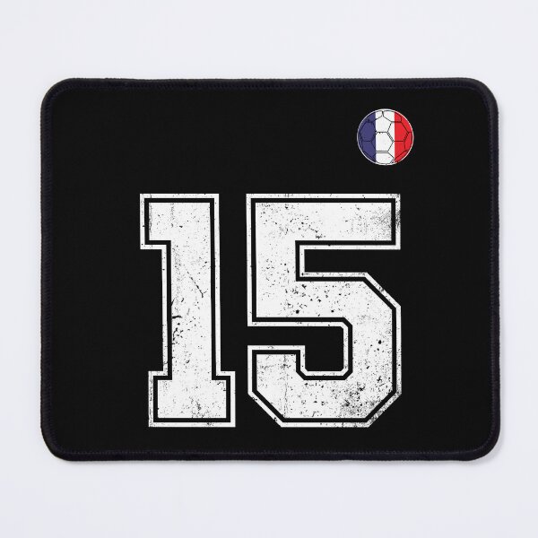 Item preview, Soccer player Jersey number 15 France Flag designed and sold by LiviuGligoros.