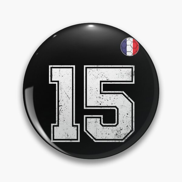 Item preview, Soccer player Jersey number 15 France Flag designed and sold by LiviuGligoros.