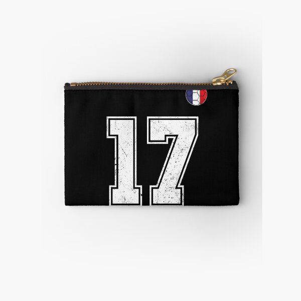 Item preview, Soccer player Jersey number 17 France Flag designed and sold by LiviuGligoros.