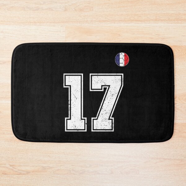 Item preview, Soccer player Jersey number 17 France Flag designed and sold by LiviuGligoros.