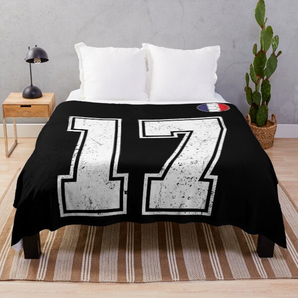 Item preview, Soccer player Jersey number 17 France Flag designed and sold by LiviuGligoros.