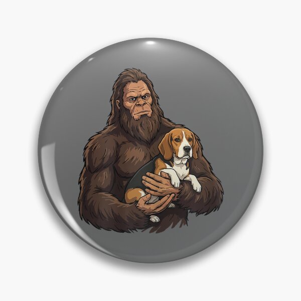 Item preview, Bigfoot Holding Beagle designed and sold by KristineLi.