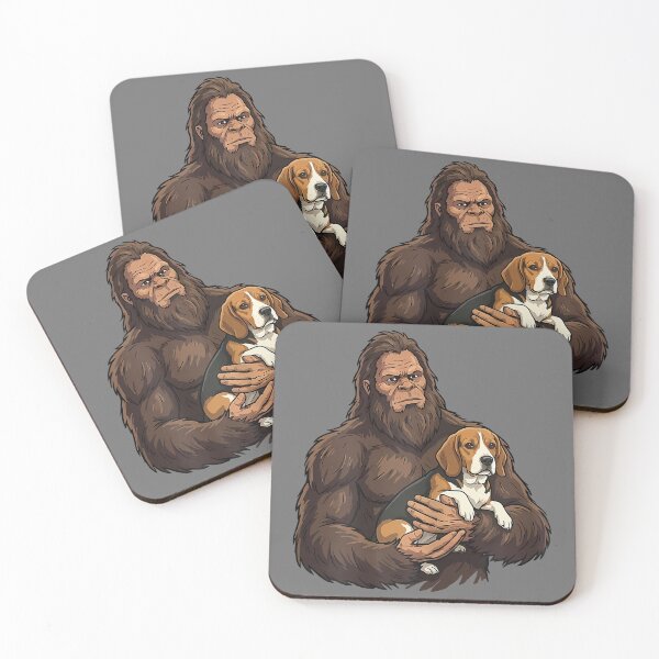 Item preview, Bigfoot Holding Beagle designed and sold by KristineLi.