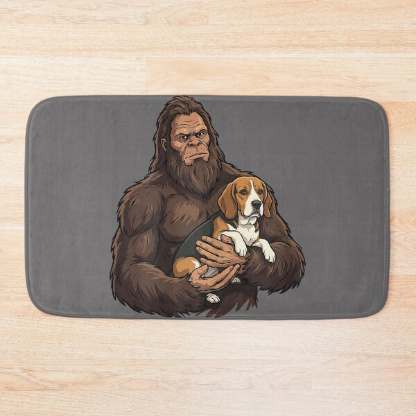 Item preview, Bigfoot Holding Beagle designed and sold by KristineLi.