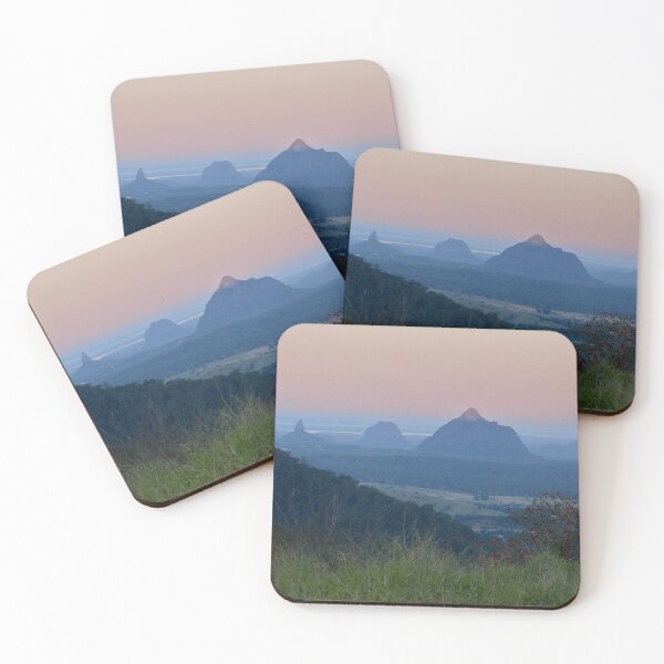 Item preview, Glasshouse Mountains sunset tip designed and sold by photosbymia.